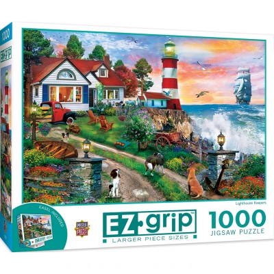 Puzzle Master-Pieces-72132 XXL Teile - Lighthouse Keepers