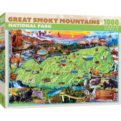 Puzzle Master-Pieces-72146 Nationalparks - Great Smoky Mountains