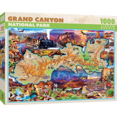 Puzzle Master-Pieces-72148 Nationalparks - Grand Canyon