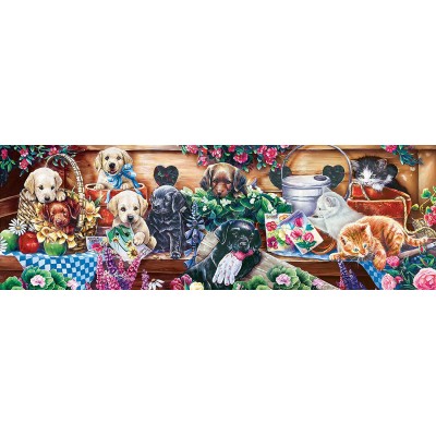 Puzzle Master-Pieces-72153 Flower Box Playground