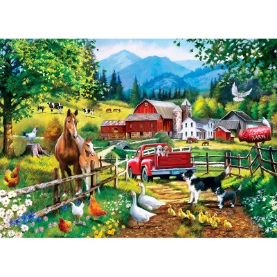 Puzzle Master-Pieces-72163 White Dove Farm