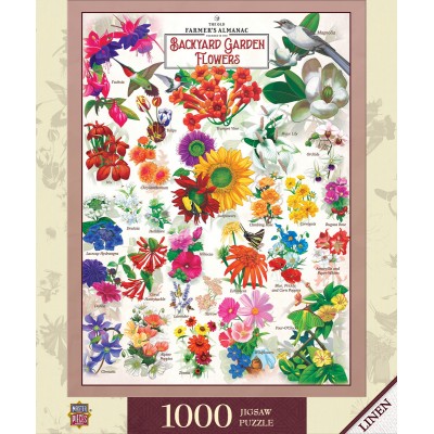 Puzzle Master-Pieces-72195 Garden Florals