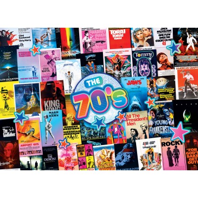 Puzzle Master-Pieces-72202 Blockbuster Movies - 70's