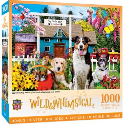 Puzzle Master-Pieces-72220 Dog's Country Resort