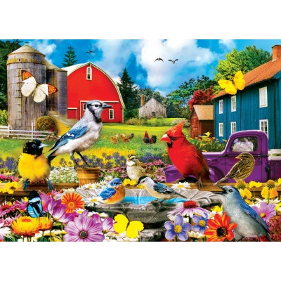 Puzzle Master-Pieces-72221 Sur la Cloture