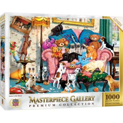 Puzzle Master-Pieces-72231 Premium Collection - Loose in the House