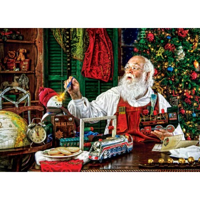 Puzzle Master-Pieces-72244 Santa's Workshop
