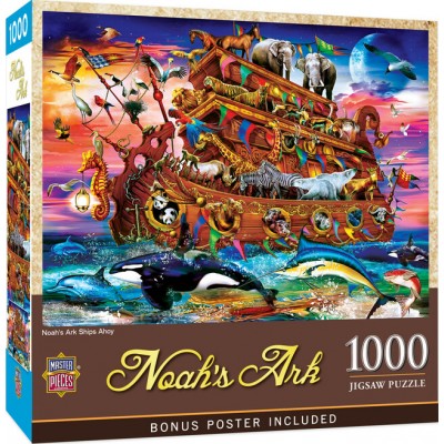 Puzzle Master-Pieces-72261 Noah's Ark Ships Away
