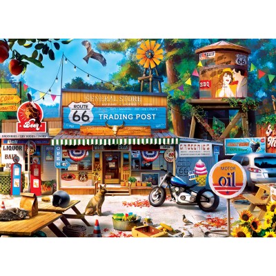 Puzzle Master-Pieces-72280 Trading Post on Route 66