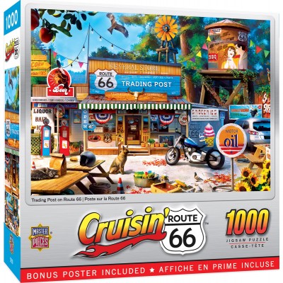 Puzzle Master-Pieces-72280 Trading Post on Route 66