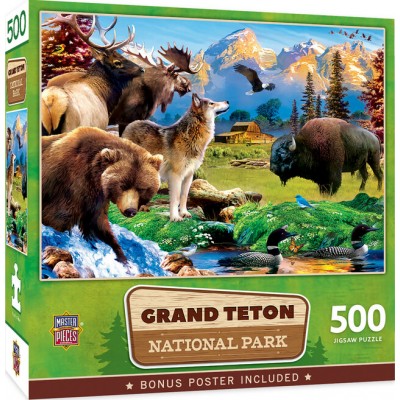 Puzzle Master-Pieces-82208 Grand Teton
