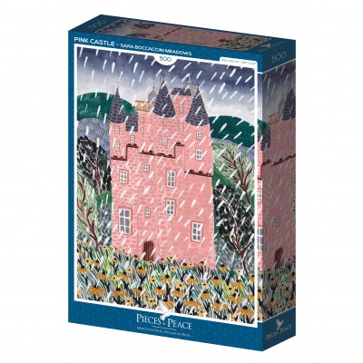 Puzzle Pieces-and-Peace-0068 Pink Castle