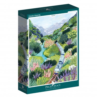 Puzzle Pieces-Peace-F-00027 Voyage en Train