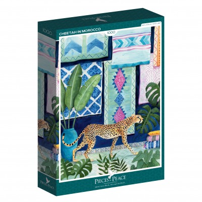 Puzzle Pieces-Peace-F-00034 Gepard in Marokko