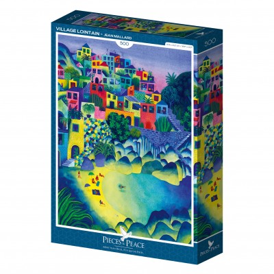Puzzle Pieces-Peace-F-00056 Distant Village