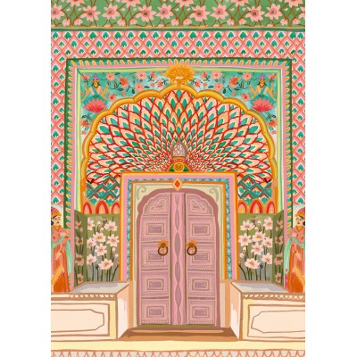 Puzzle Pieces-Peace-F-00070 Lotus-Tor