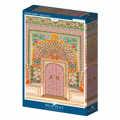 Puzzle Pieces-Peace-F-00070 Lotus-Tor