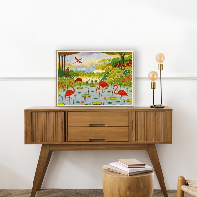 Puzzle Pieces-Peace-F-00073 Karibische Flamingos