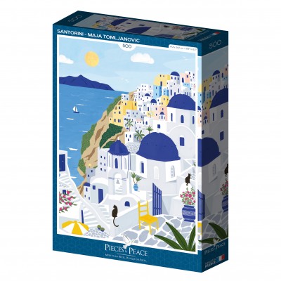 Puzzle Pieces-Peace-F-00094 Santorin
