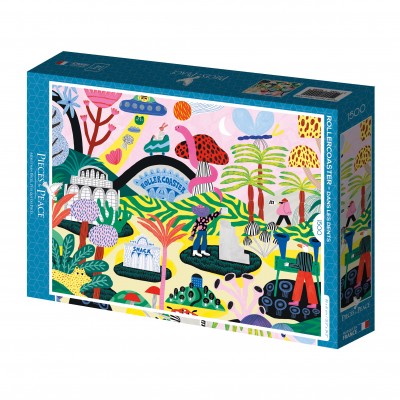 Puzzle Pieces-Peace-F-00099 Achterbahn