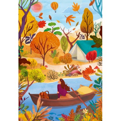 Puzzle Pieces-Peace-F-00138 Farben des Herbstes