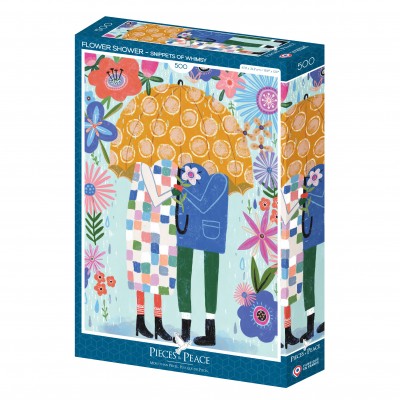 Puzzle Pieces-Peace-F-00147 Blumendusche