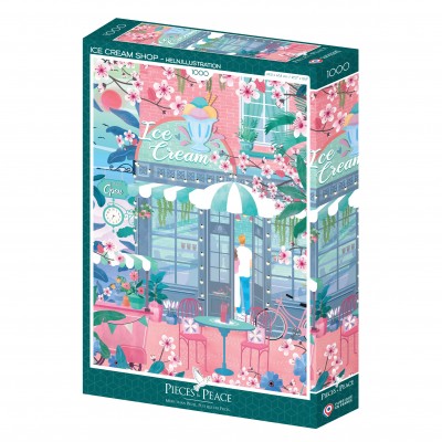 Puzzle Pieces-Peace-F-00158 Magasin de Glaces