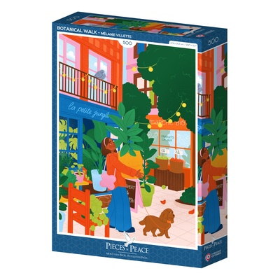 Puzzle Pieces-Peace-F-00224 Botanischer Ausflug
