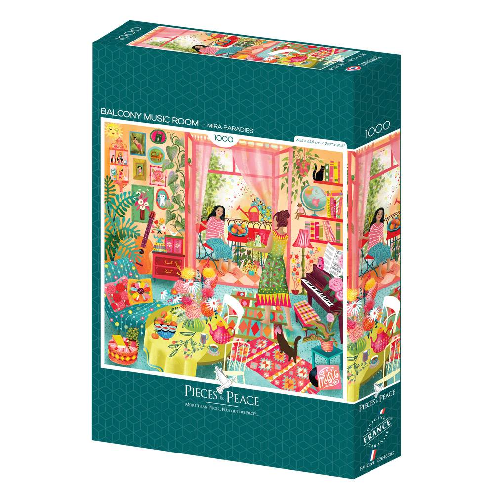 Puzzle Pieces-Peace-F-00232 Balcony Music Room