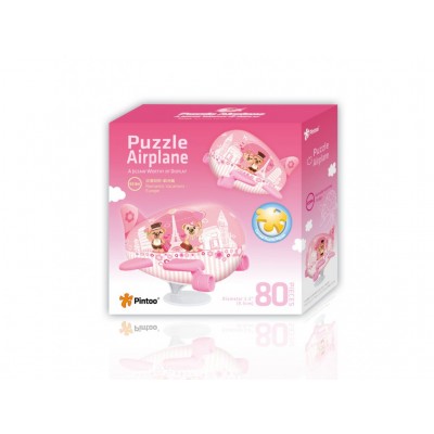 Pintoo-E5184 3D Airplane Puzzle - Romantic Holidays in Europe