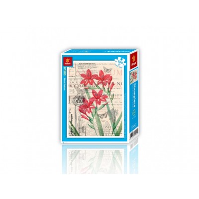 Pintoo-H1583 Puzzle aus Kunststoff - Floral Pattern