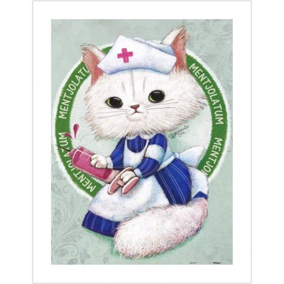 Pintoo-H1681 Plastic Puzzle - Ms. Chiu Chiu the Nurse