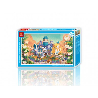 Pintoo-H1703 Puzzle en Plastique - Alice au Pays des Merveilles