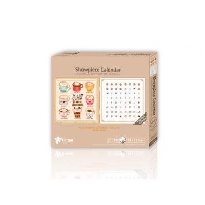 Puzzle Pintoo-H1707 Calendrier Showpiece - Coffee Time