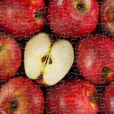 Pintoo-H2006 Puzzle aus Kunststoff - Fruits - Apple