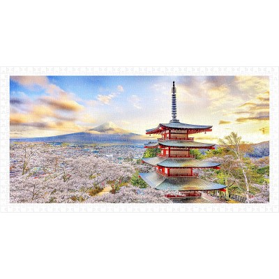 Pintoo-H2016 Puzzle aus Kunststoff - Fuji Sengen Shrine, Japan