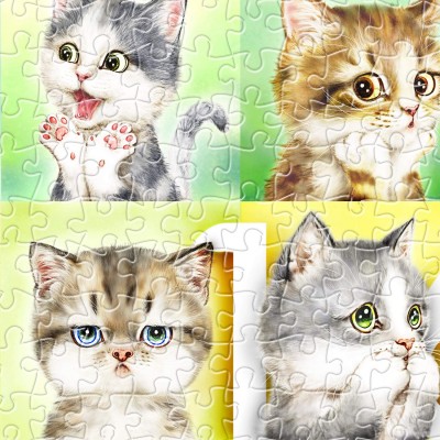 Pintoo-H2090 Puzzle aus Kunststoff - Kayomi - 160 Cats