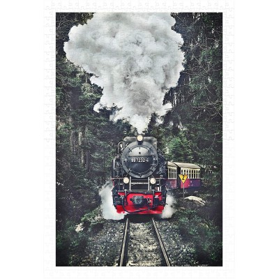 Pintoo-H2159 Puzzle aus Kunststoff - The Steam Train, Switzerland
