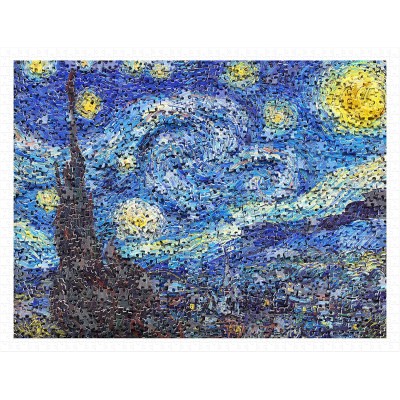 Puzzle Pintoo-H2247 Van Gogh's Starry Night