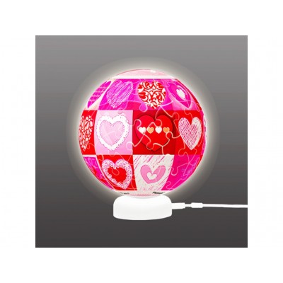 Pintoo-J1011 3D Puzzle - Sphere Light - Love