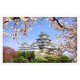 Puzzle aus Kunststoff - Himeji-jo Castle in Spring Cherry Blossoms