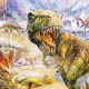 Puzzle aus Kunststoff - Jan Patrik Krasny - Dinosaurs