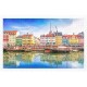 Puzzle aus Kunststoff - Old Nyhavn Port in Copenhagen