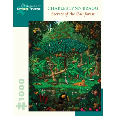 Puzzle Pomegranate-AA1061 Charles Lynn Bragg - Secrets of the Rainforest, 1991