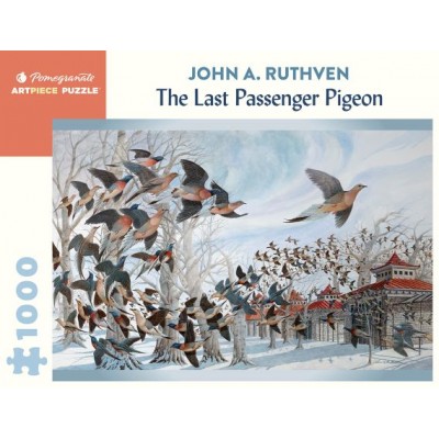 Puzzle Pomegranate-AA1097 John A. Ruthven - The Last Passenger Pigeon