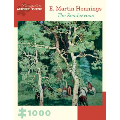 Puzzle Pomegranate-AA899 E. Martin Hennings - The Rendezvous