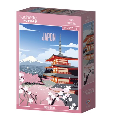 Puzzle Hachette-Puzzle-0009 Urlaubsträume Japan