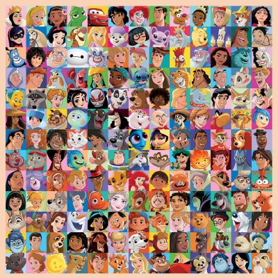 Puzzle Hachette-Puzzle-0014 Who's who Disney
