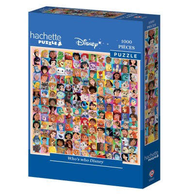 Puzzle Hachette-Puzzle-0014 Who's who Disney
