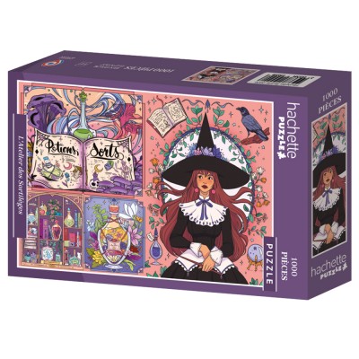Puzzle Hachette-Puzzle-0020 L'Atelier des Sortilèges